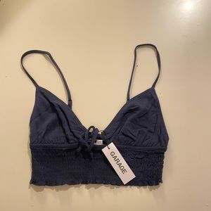 Garage little navy top